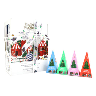 Holiday White Prism - 12 Pyramid Gift Pack