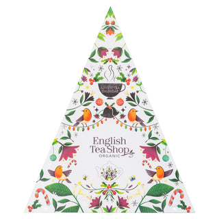 Advent Calendar - Triangular White - 25 Pyramids