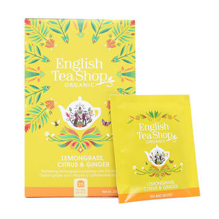 Lemongrass, Citrus & Ginger - 20 Tea Sachets