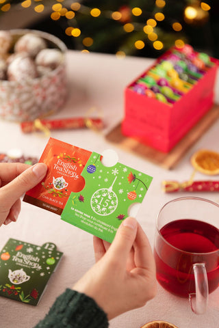 Advent Calendar - White Gift Box - 25 Tea Sachets