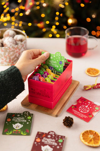 Advent Calendar - White Gift Box - 25 Tea Sachets
