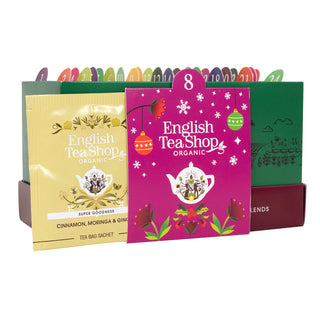 Advent Calendar - Green Gift Box - 25 Tea Sachets