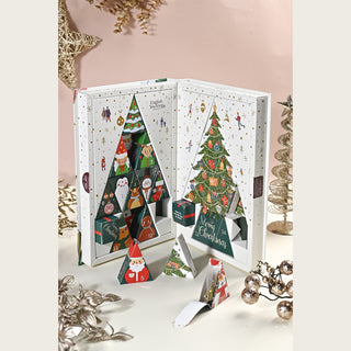 Advent Calendar - Tea Book White - 25 Pyramids