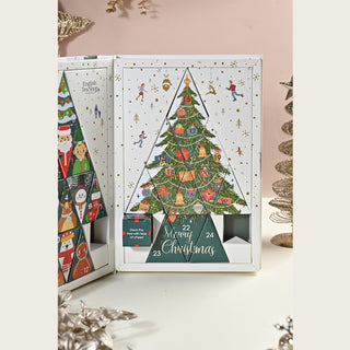 Advent Calendar - Tea Book White - 25 Pyramids