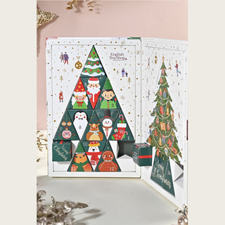 Advent Calendar - Tea Book White - 25 Pyramids