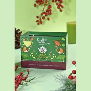 Advent Calendar - Green Gift Box - 25 Tea Sachets