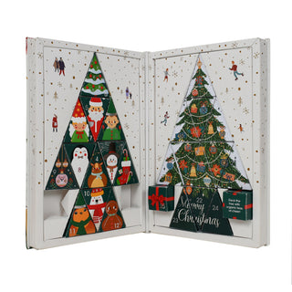 Advent Calendar - Tea Book White - 25 Pyramids
