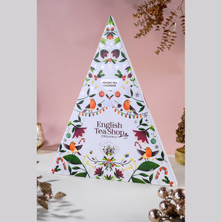 Advent Calendar - Triangular White - 25 Pyramids