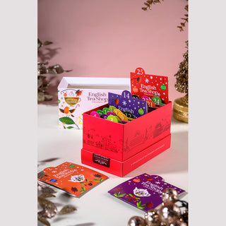 Advent Calendar - White Gift Box - 25 Tea Sachets