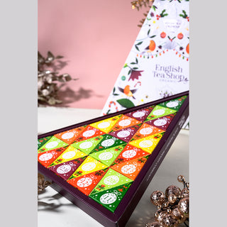 Advent Calendar - Triangular White - 25 Pyramids