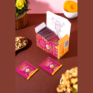 Black Tea & Ginger with Peach - 20 Tea Sachets