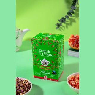 Green Tea & Pomegranate - 20 Tea Sachets