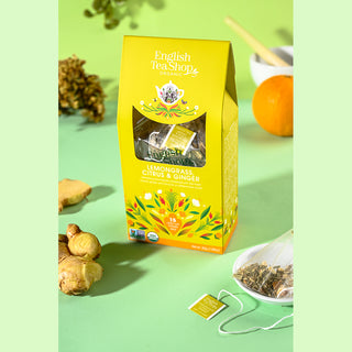 Lemongrass, Citrus & Ginger -15 Pyramids