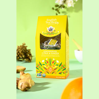 Lemongrass, Citrus & Ginger -15 Pyramids