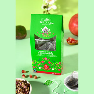 Green Tea & Pomegranate - 15 Pyramids