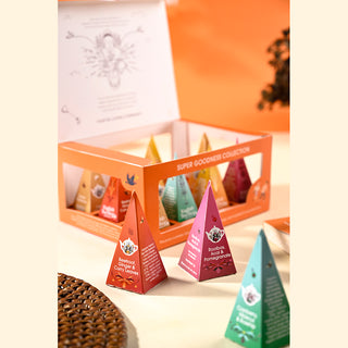 Super Tea Collection - 12 Pyramid Gift Pack