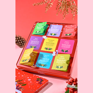 Premium Holiday Collection Red Gift Tin - 72 Tea Sachets