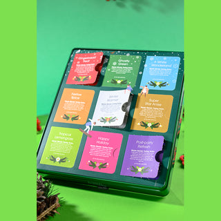 Premium Holiday Collection Green Gift Tin - 72 Tea Sachets
