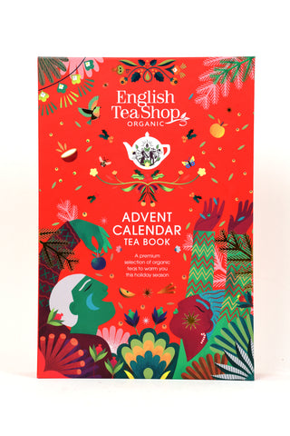 Advent Calendar Tree Book - Red - 25 Tea Bag Sachets - NEW FOR 2025