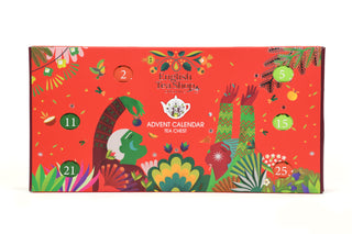 Advent Calendar Chest - Red - 25 Pyramid Tea Bags - NEW FOR 2025