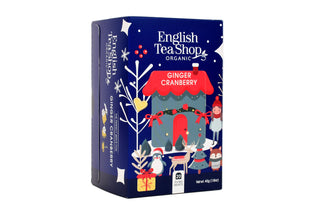 Ginger Cranberry - 20 Tea Bag Sachet - NEW FOR 2025