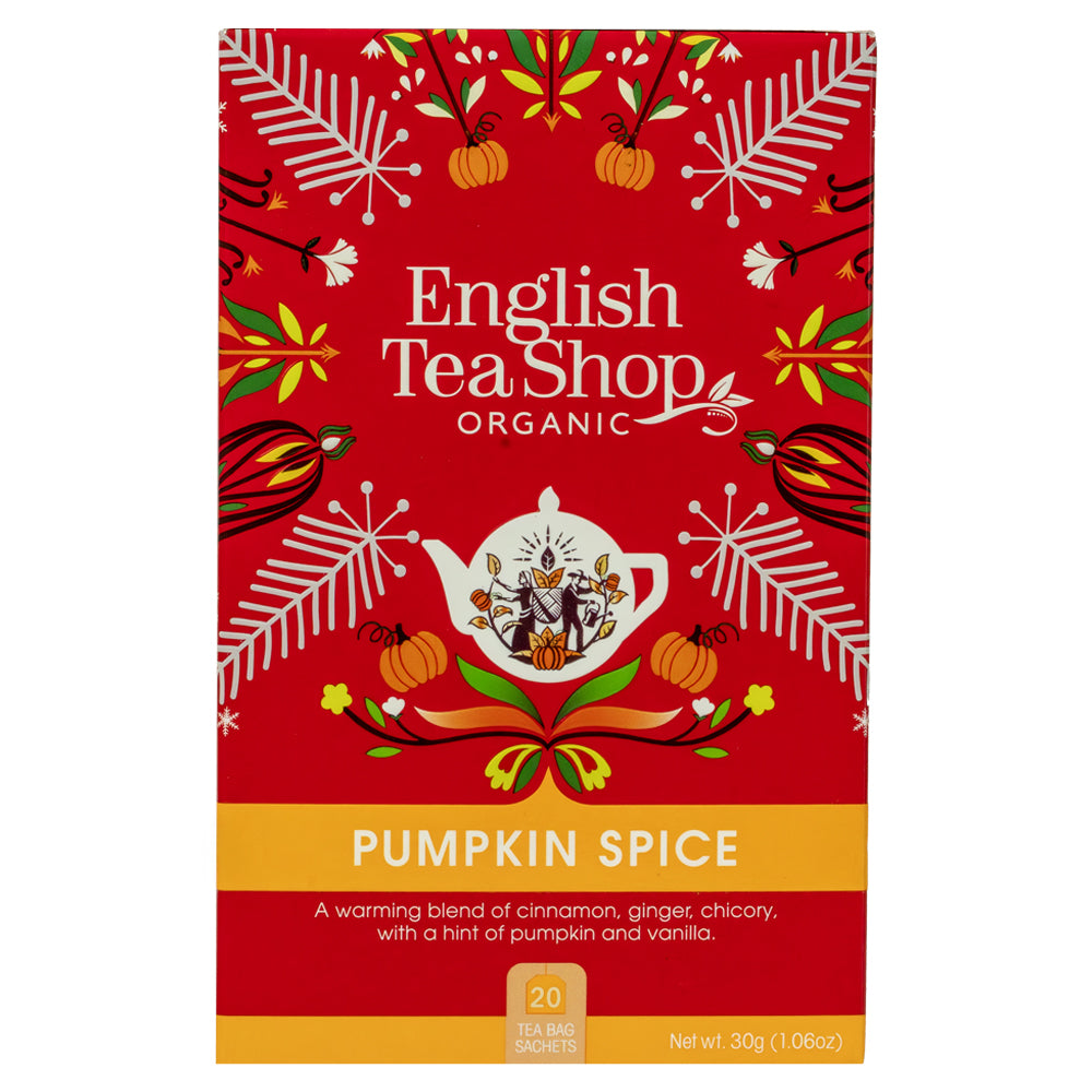 Pumpkin Spice - 20 Tea Sachets - NEW FOR 2025 – The English Tea Shop