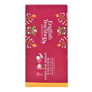Black Tea & Ginger with Peach - 20 Tea Sachets