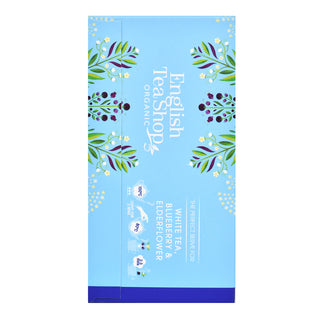 White Tea, Blueberry & Elderflower - 20 Tea Sachets