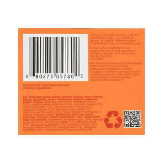 Turmeric (Curcuma), Ginger & Lemongrass - 20 Tea Sachets