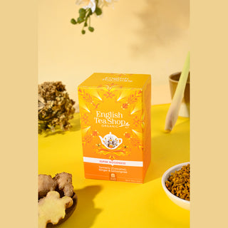Turmeric (Curcuma), Ginger & Lemongrass - 20 Tea Sachets