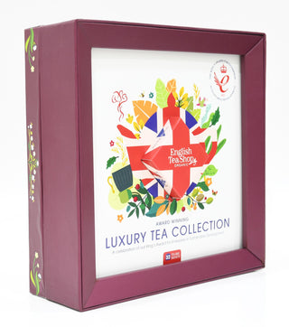 Luxury Tea Collection White – King’s Award Tribute | Organic Tea Gift Set | 32 Sachets