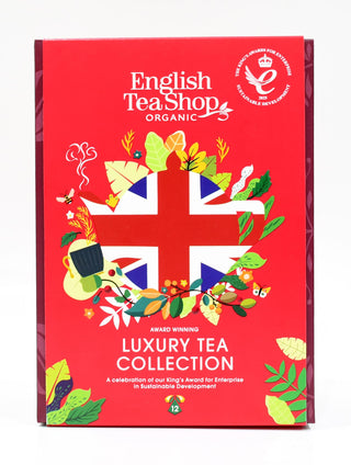 Luxury Tea Collection – King’s Award Tribute | Organic Tea Gift | 12 Pyramids