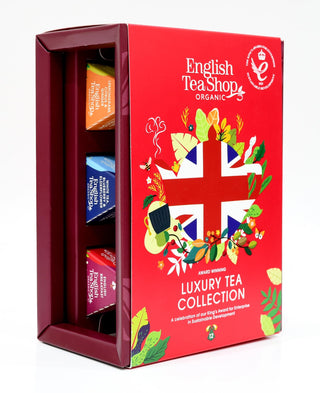 Luxury Tea Collection – King’s Award Tribute | Organic Tea Gift | 12 Pyramids