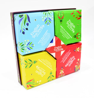 Luxury Tea Collection Blue – King’s Award Edition | Organic Tea Gift Set | 32 Sachets