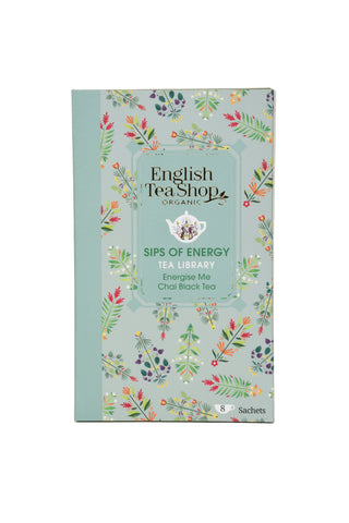 Sips of Energy - Energise Me & Chai Black Tea - 8 Tea Bag Sachets