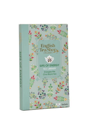 Sips of Energy - Energise Me & Chai Black Tea - 8 Tea Bag Sachets