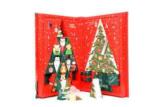 Advent Calendar Tree Book - Red - 25 Tea Bag Sachets - NEW FOR 2025