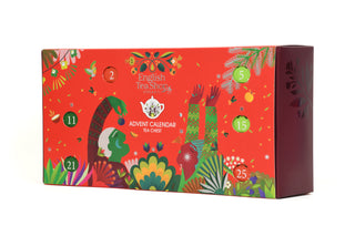 Advent Calendar Chest - Red - 25 Pyramid Tea Bags - NEW FOR 2025