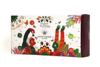 Advent Calendar Chest - White - 25 Pyramid Tea Bags  - NEW FOR 2025