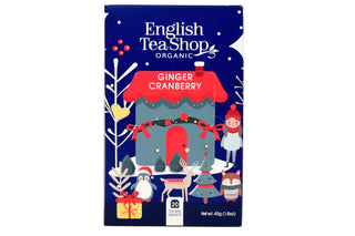 Ginger Cranberry - 20 Tea Bag Sachet - NEW FOR 2025