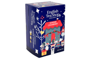 Ginger Cranberry - 20 Tea Bag Sachet - NEW FOR 2025