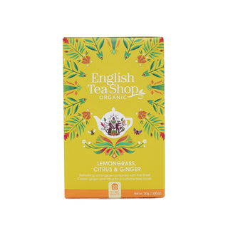 Lemongrass, Citrus & Ginger - 20 Tea Sachets