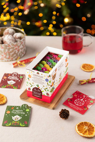 Advent Calendar - White Gift Box - 25 Tea Sachets