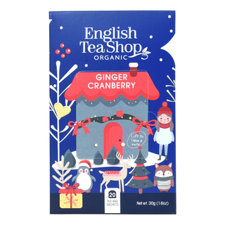 Ginger Cranberry - 20 Tea Sachets - NEW FOR 2025