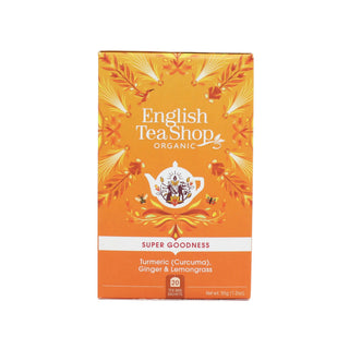 Turmeric (Curcuma), Ginger & Lemongrass - 20 Tea Sachets